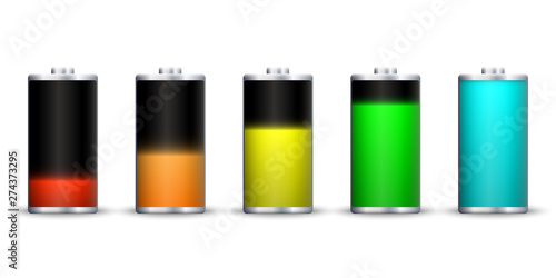Full energy battery charge.