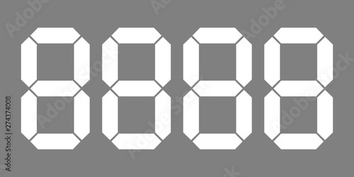 Digital numbers price