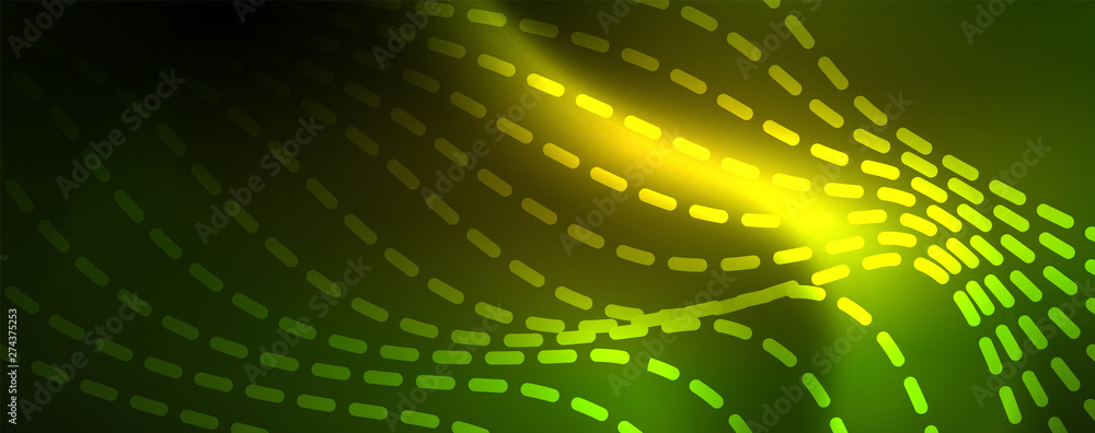 Shiny neon vector wave line abstract background, motion concept Shiny neon vector wave line abstract background, motion concept
