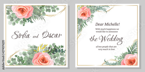 set of business cards