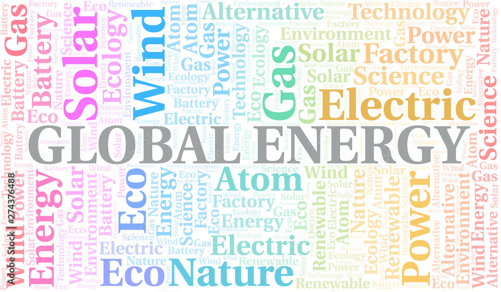 Global Energy word cloud. Wordcloud made with text only. Global Energy word cloud. Wordcloud made with text only.