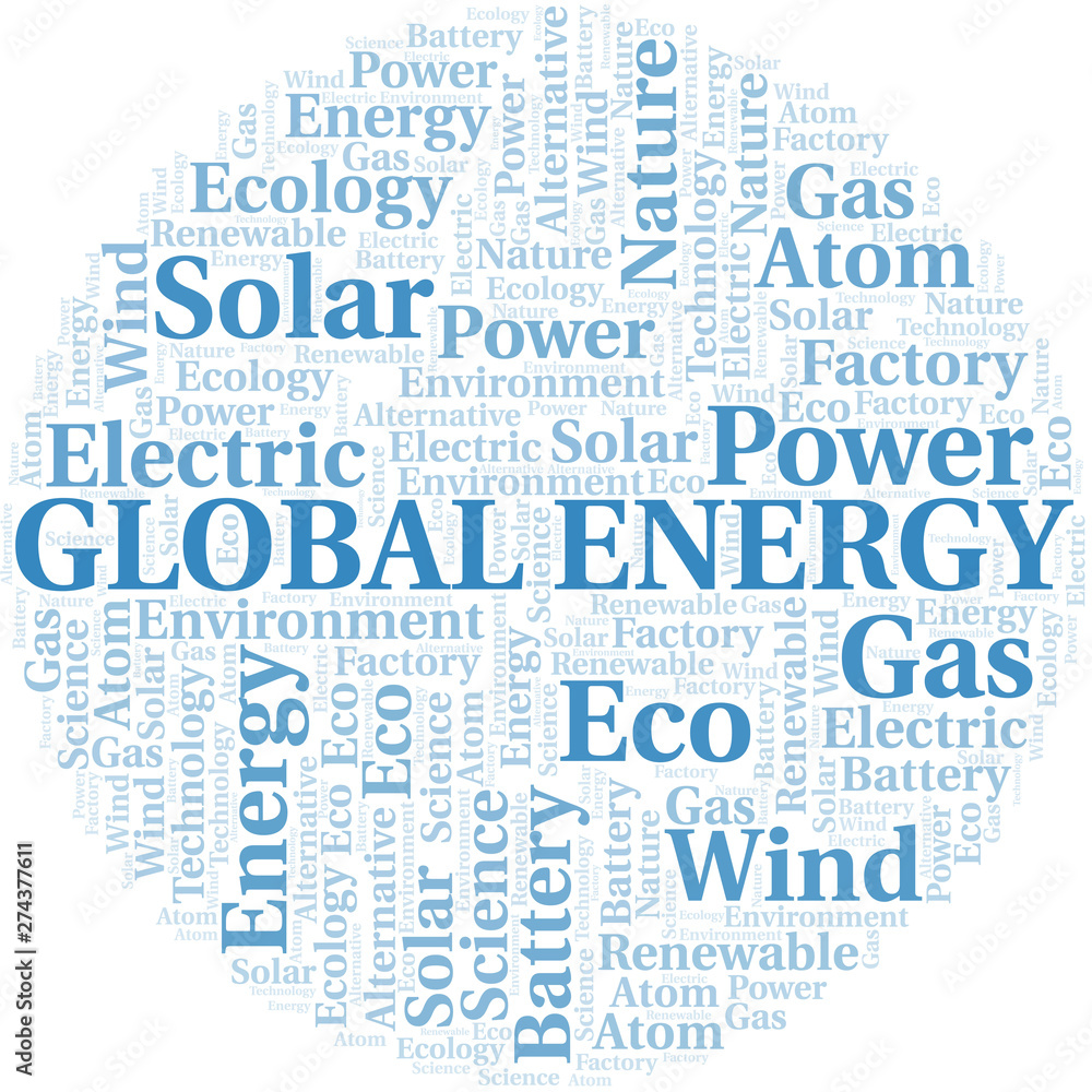 Global Energy word cloud. Wordcloud made with text only. Global Energy word cloud. Wordcloud made with text only.
