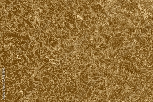 Golden plate background and shiny gold material,  iron.