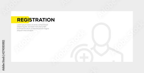 REGISTRATION BANNER CONCEPT