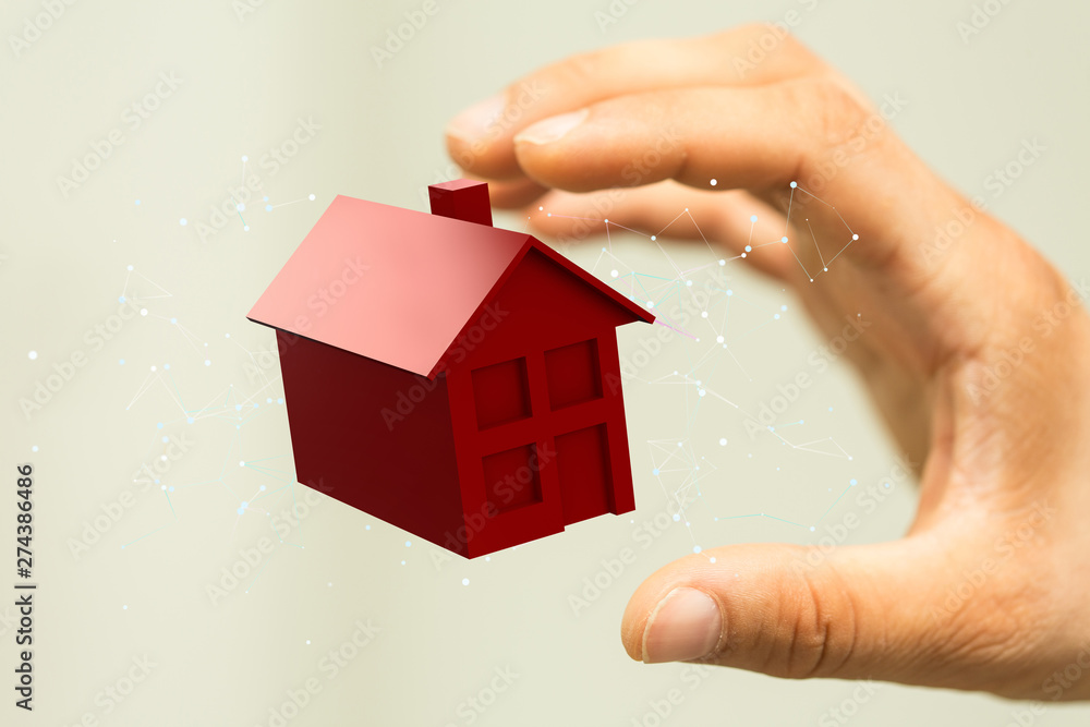 Smart home: Smarthome house automation icon Smart home: Smarthome house automation icon