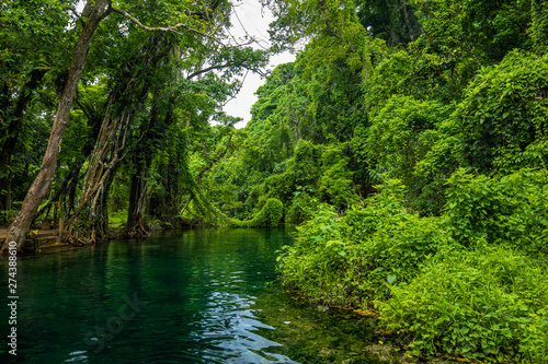 Rarru Rentapao Cascades  Waterfall and the River  Teouma village  Efate Island  Vanuatu