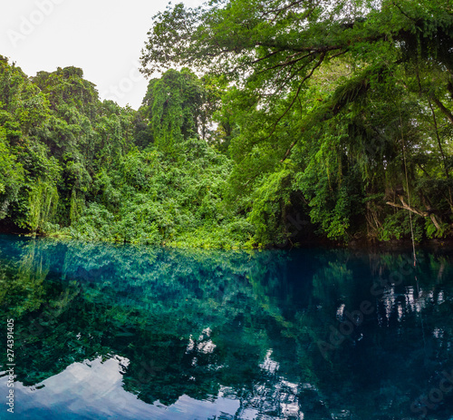 Matevulu Blue Hole, Espiritu Santa Island, Vanuatu, tourist destination © Martin Valigursky