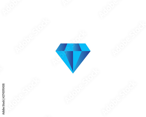 Diamond logo design template vector icon illustration