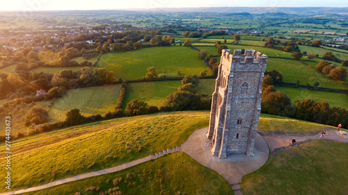 Glastonbury Tor Monument, England, UK