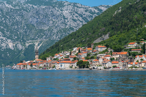 Herceg Novi ancient town in Kotor bay in Montenegro © olgavolodina