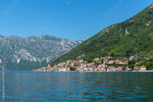Herceg Novi old town in Kotor bay in Montenegro © olgavolodina