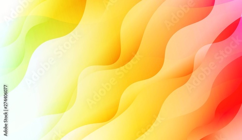 Abstract Background With Dynamic Effect. Gradient Blurred Abstract Background. For Wallpaper, Background, Print. Vector Illustration.
