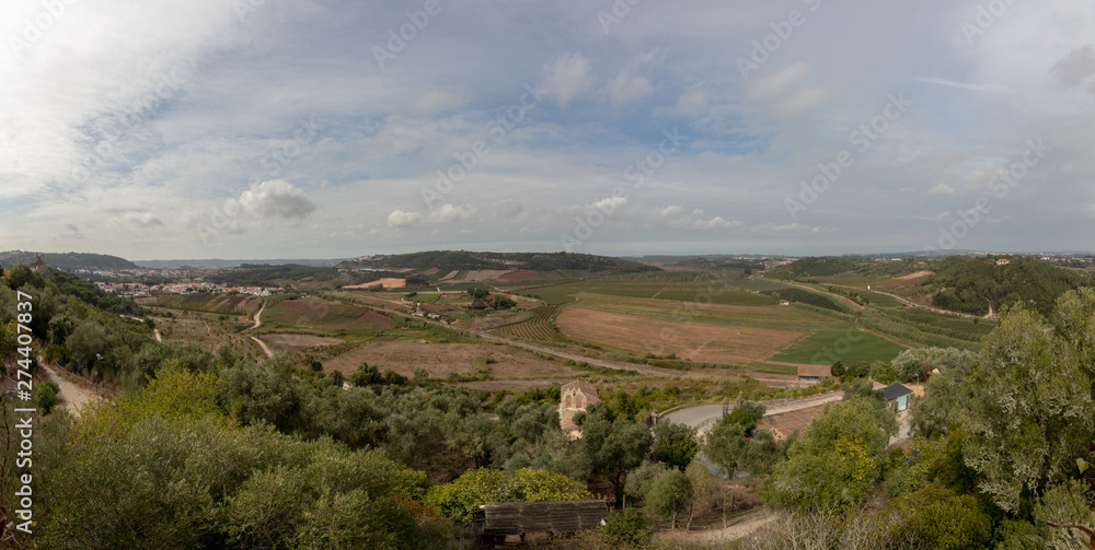 view of the village