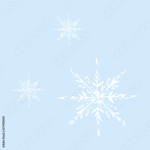 snowflake icon. sign design. red background