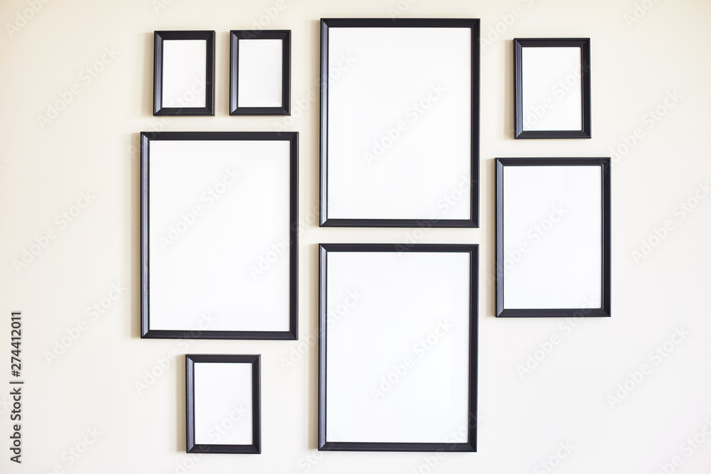 Different size framed photos. Different size framed photos.