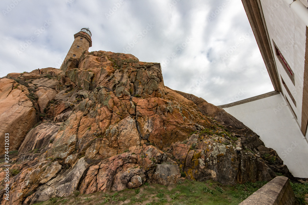 Fototapeta premium lighthouse on coast of spain
