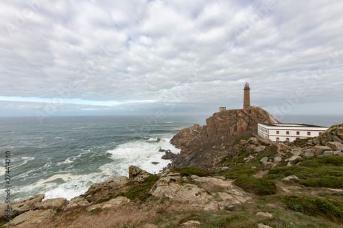lighthouse on coast of spain