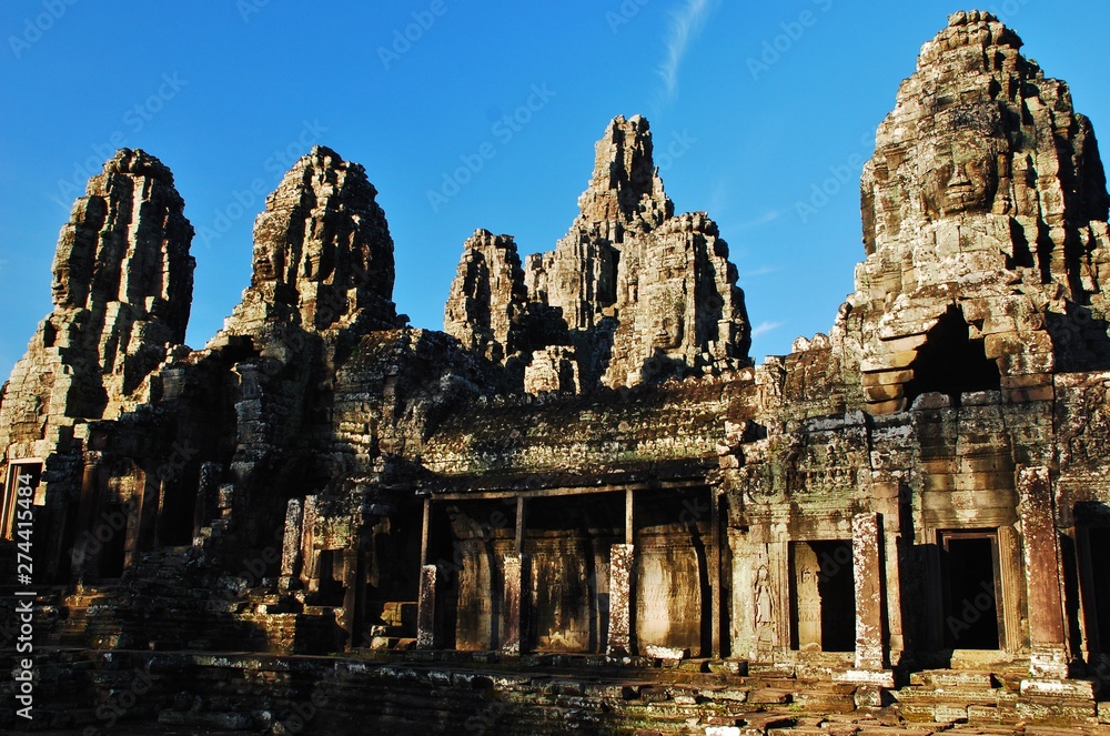 Bayon Temple in Angkor Thom / Cambodia