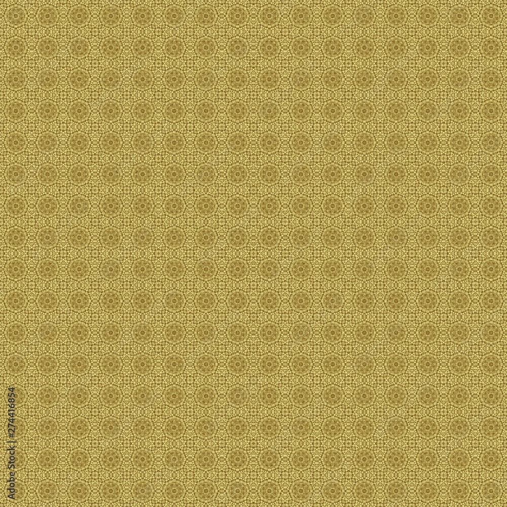 Fototapeta premium brown mirror mandala pattern beige. vintage texture.brown mirror mandala pattern beige. vintage texture.
