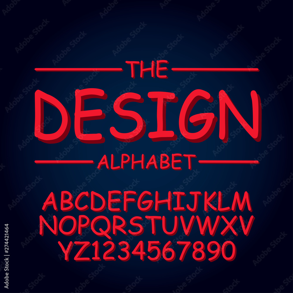 Design alphabet vector illustration Design alphabet vector illustration