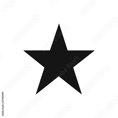 Star icon vector illustration. Eps 10