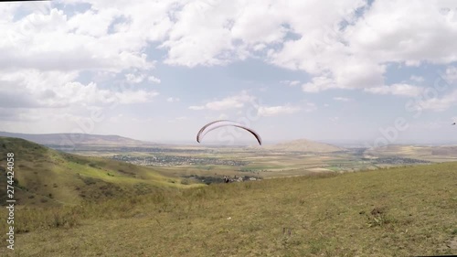 parapente no quirguistão