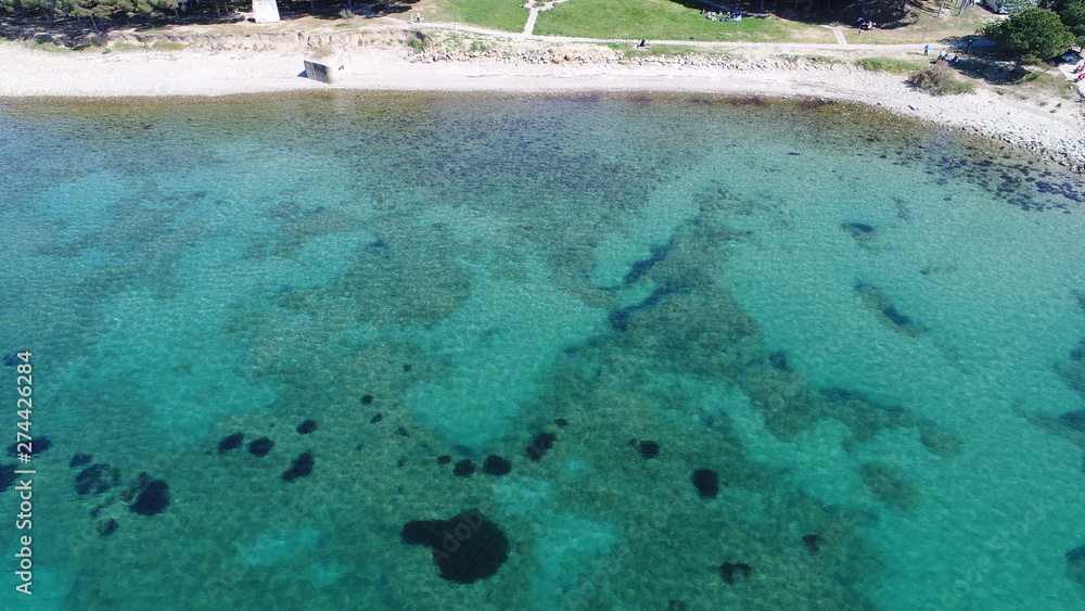 Turkey is one of the hidden places and intertwined with nature. Kabatepe pier and beaches / Çanakkale / Turkey