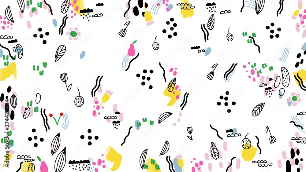 custom made wallpaper toronto digitalArtistic abstract hand drawn full screen bacground