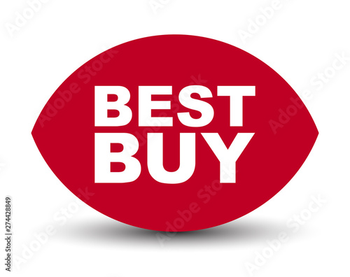 red vector banner best buy