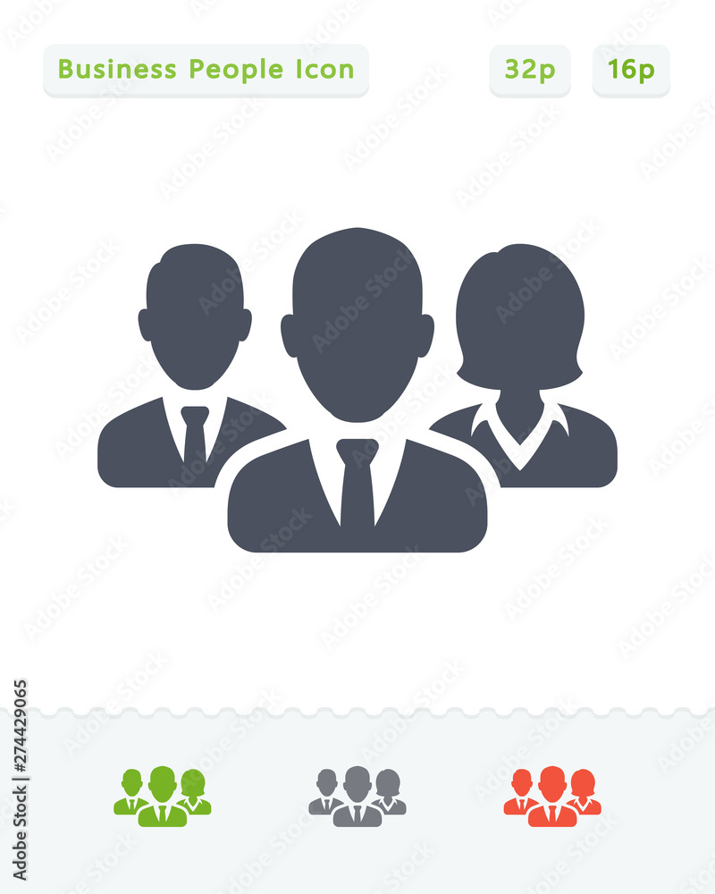 Business Avatars 1 - Sticker Icons Business Avatars 1 - Sticker Icons