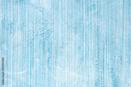 Old blue distressed wall detail