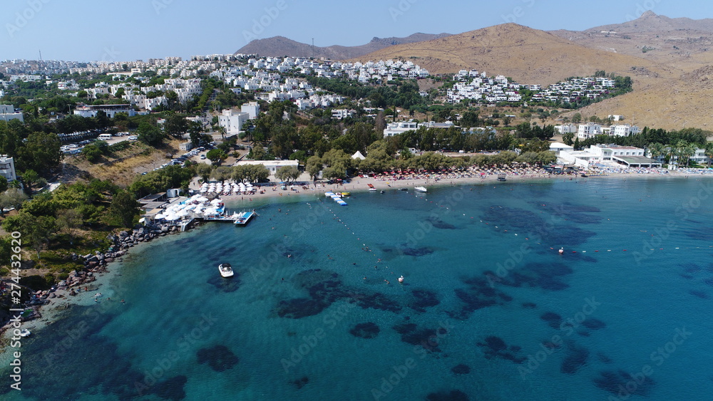 The most beautiful beach and sea in Bodrum 