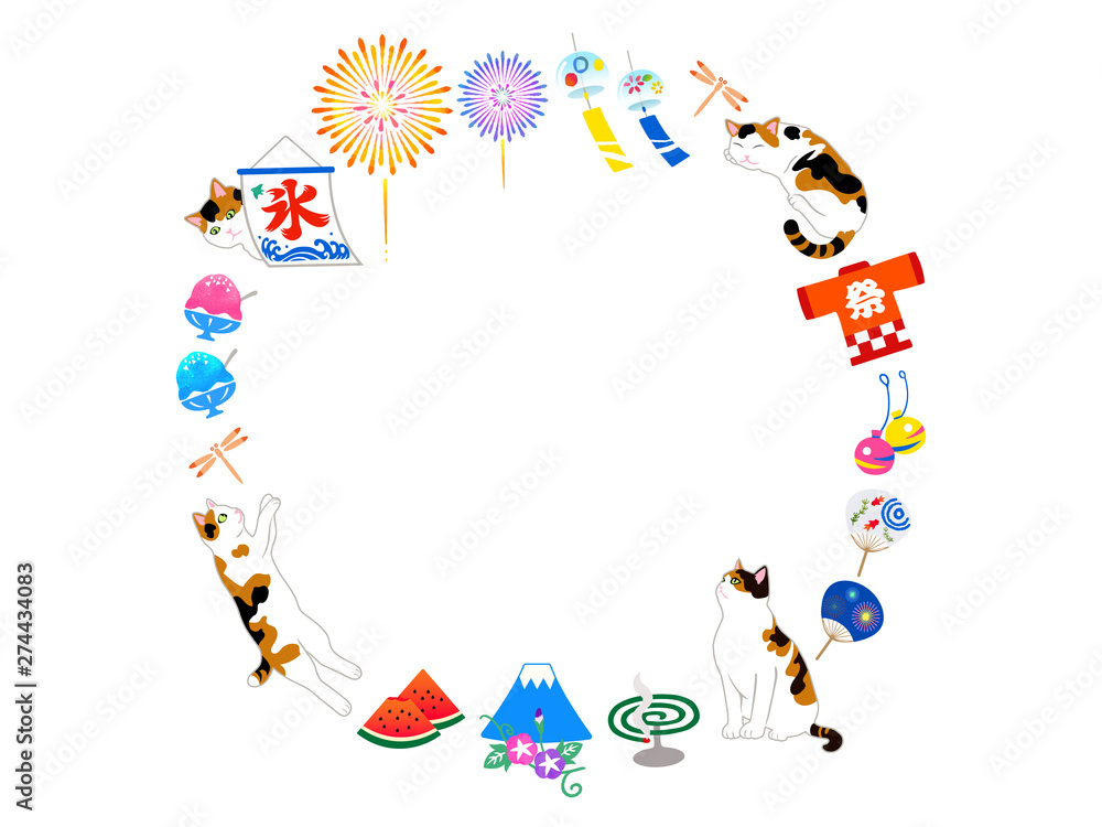 Cat and Japan’s summer Cat and Japan’s summer