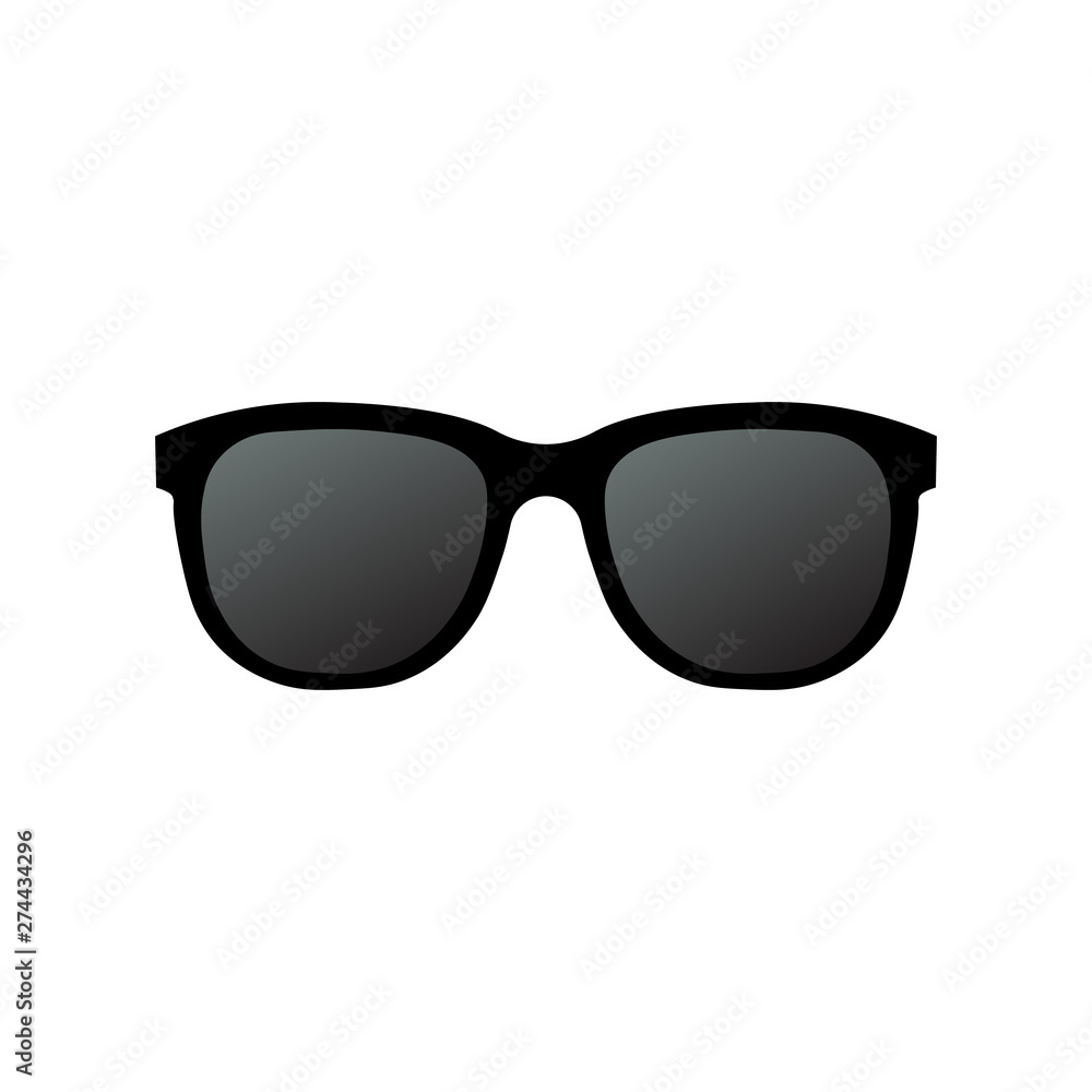 Sun glasses icon with gradient color Sun glasses icon with gradient color
