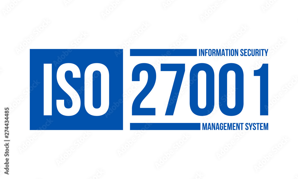 iso information security management system, vector illustration isolated on white background iso information security management system, vector illustration isolated on white background