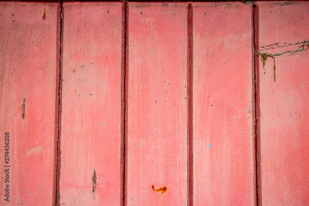 Pink worn painted fence texture Pink worn painted fence texture
