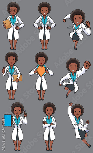 Doctor African Female Set