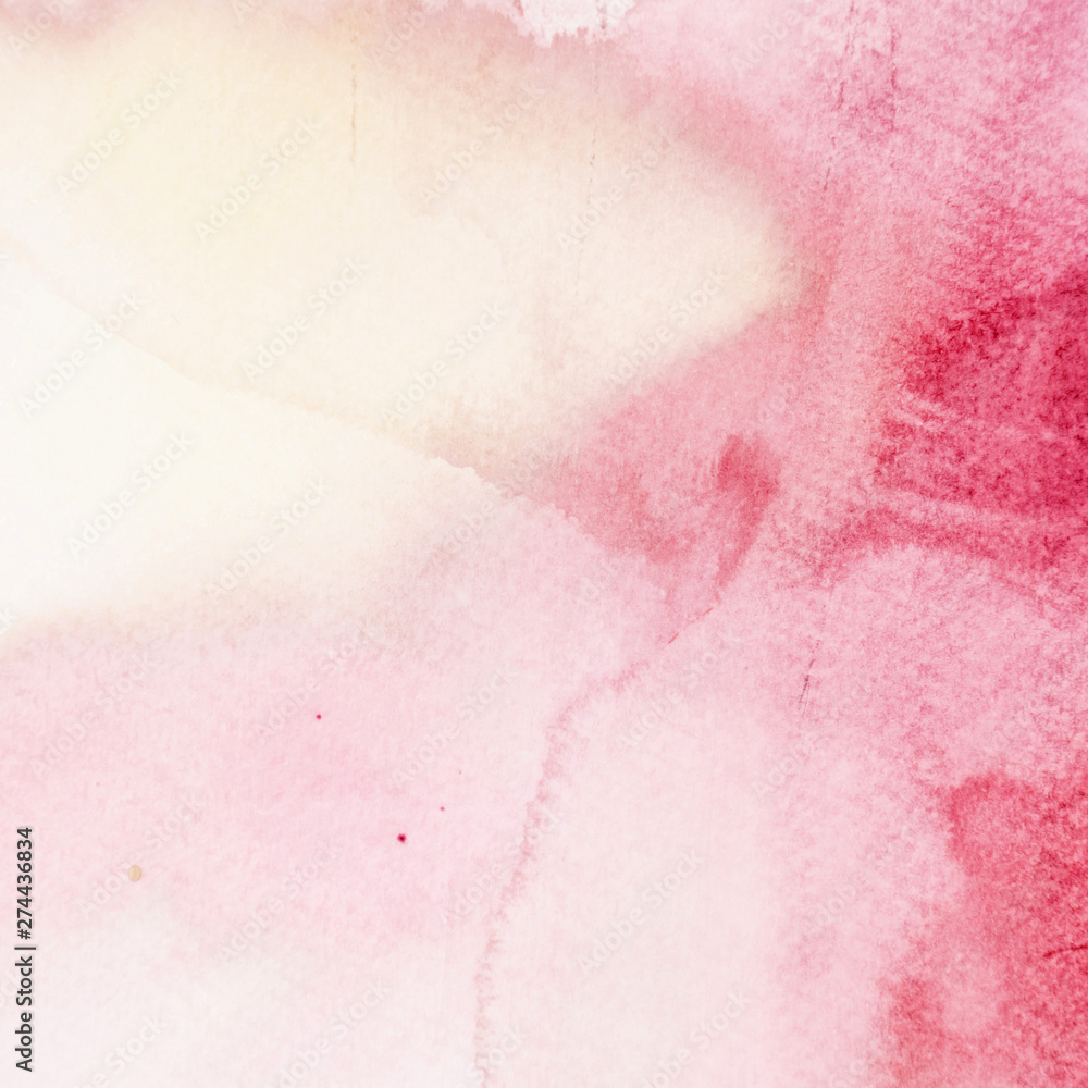 Abstract red hand drawn watercolor textured backdrop Abstract red hand drawn watercolor textured backdrop