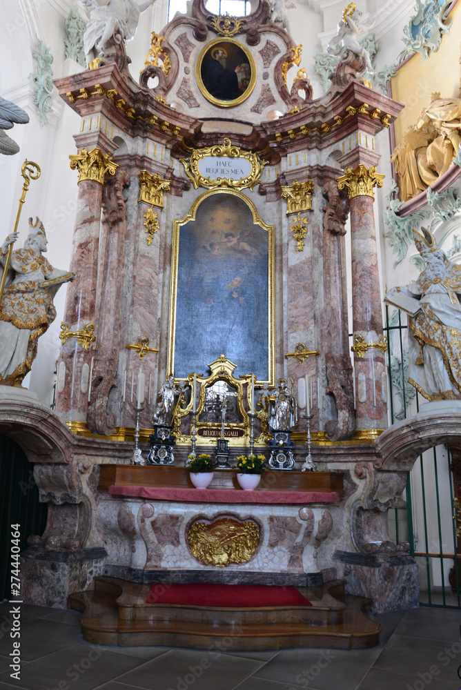 Hochaltar der Stiftskirche St. Gallen - Schweiz