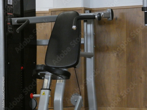 chair in a gym