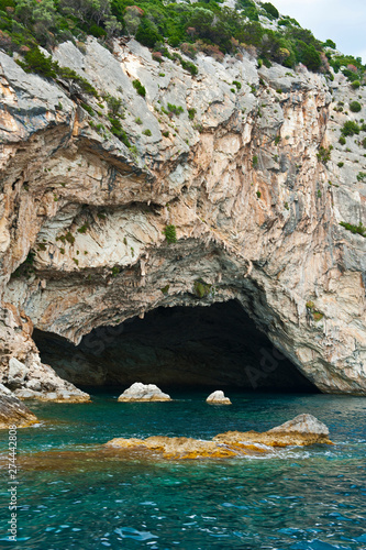 Cave of Papanikolis, Meganisi, Lefkas, Greece - Ionian sea