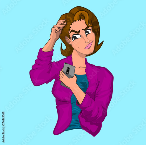 Mujer con dudas