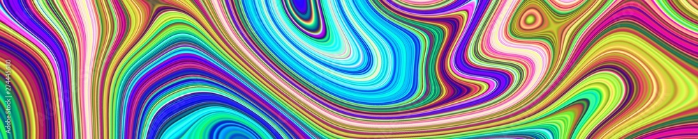 Fototapeta premium Psychedelic web abstract pattern and hypnotic background, burlesque zine culture.