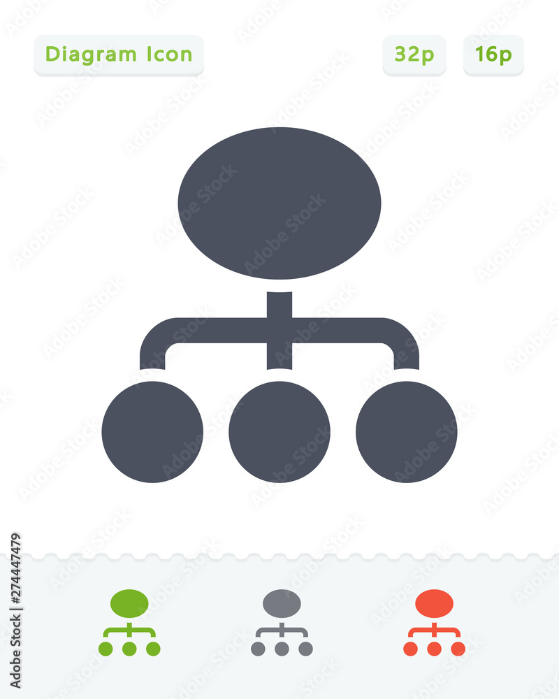 Management Diagram - Sticker Icons Management Diagram - Sticker Icons