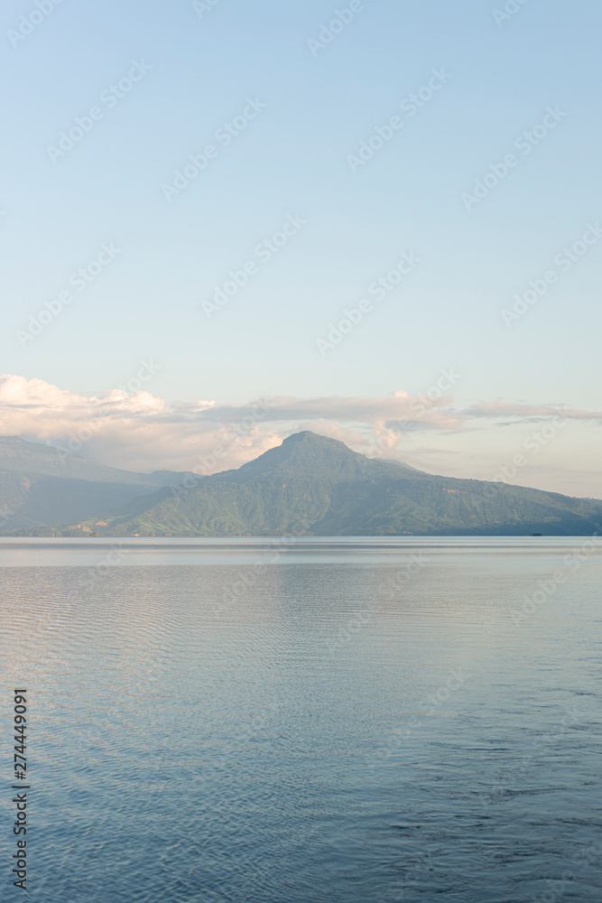 lake in the mountains