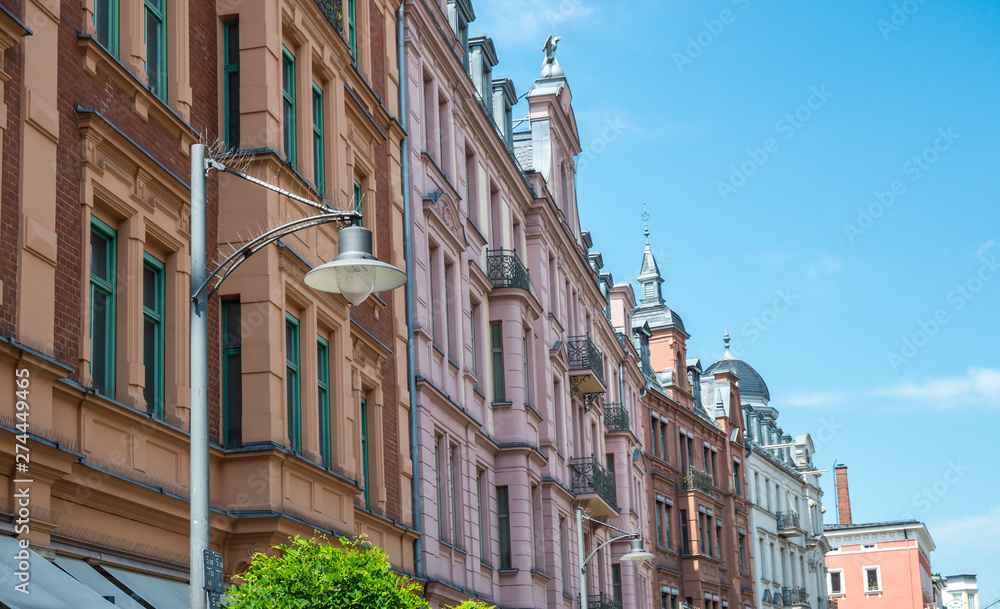 Obraz premium Panorama Altstadt von Rosenheim