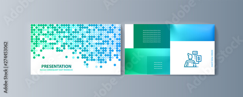 Set of brochures infographics for marketing the promotion goods and services on market