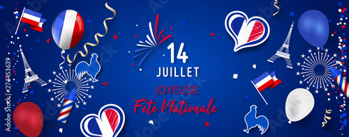 Happy Bastille Day (Fête Nationale).