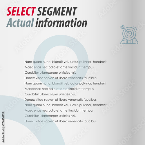 Brochure cover used in marketing and advertising