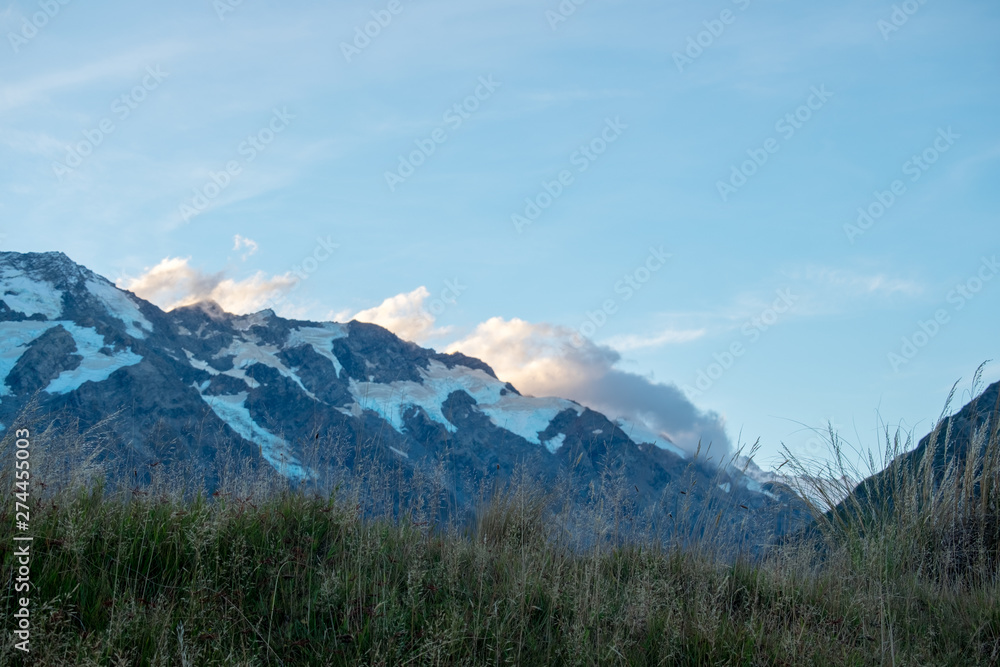 Southern Alps and Lake Tekapo, view from Mount .John, Mackenzie Country, New Zealand Southern Alps and Lake Tekapo, view from Mount .John, Mackenzie Country, New Zealand